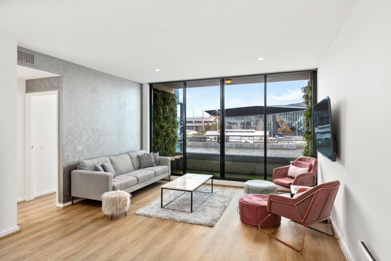 Melbourne Holiday Apartments Flinders Wharf Luaran gambar