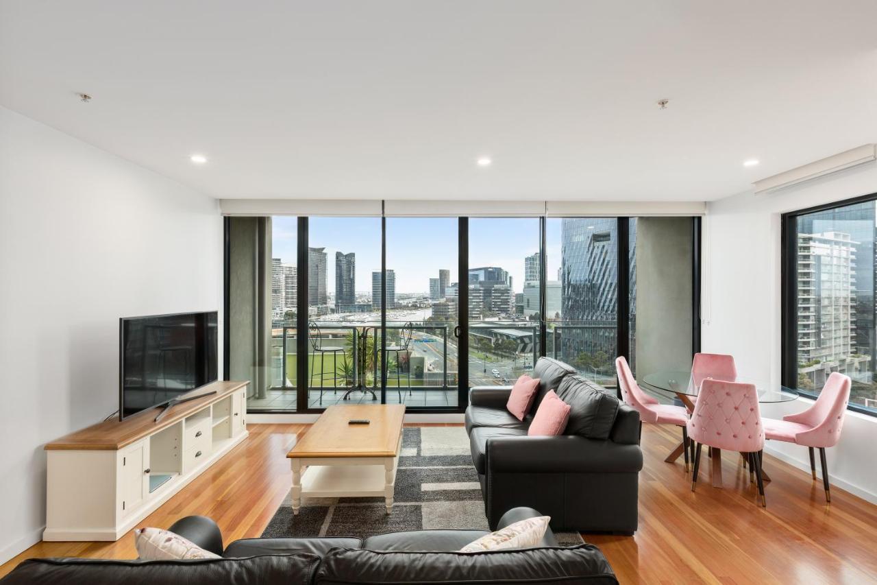 Melbourne Holiday Apartments Flinders Wharf Luaran gambar