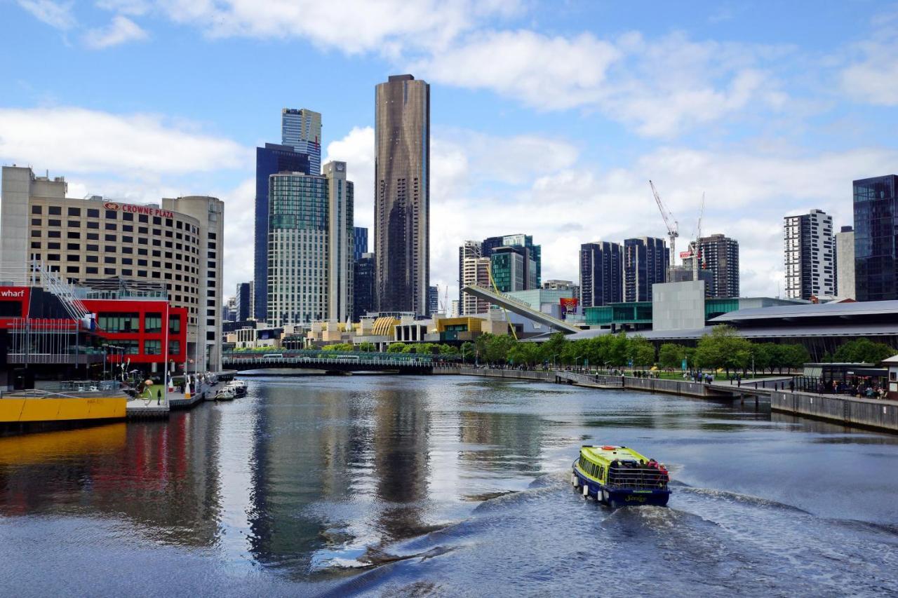 Melbourne Holiday Apartments Flinders Wharf Luaran gambar