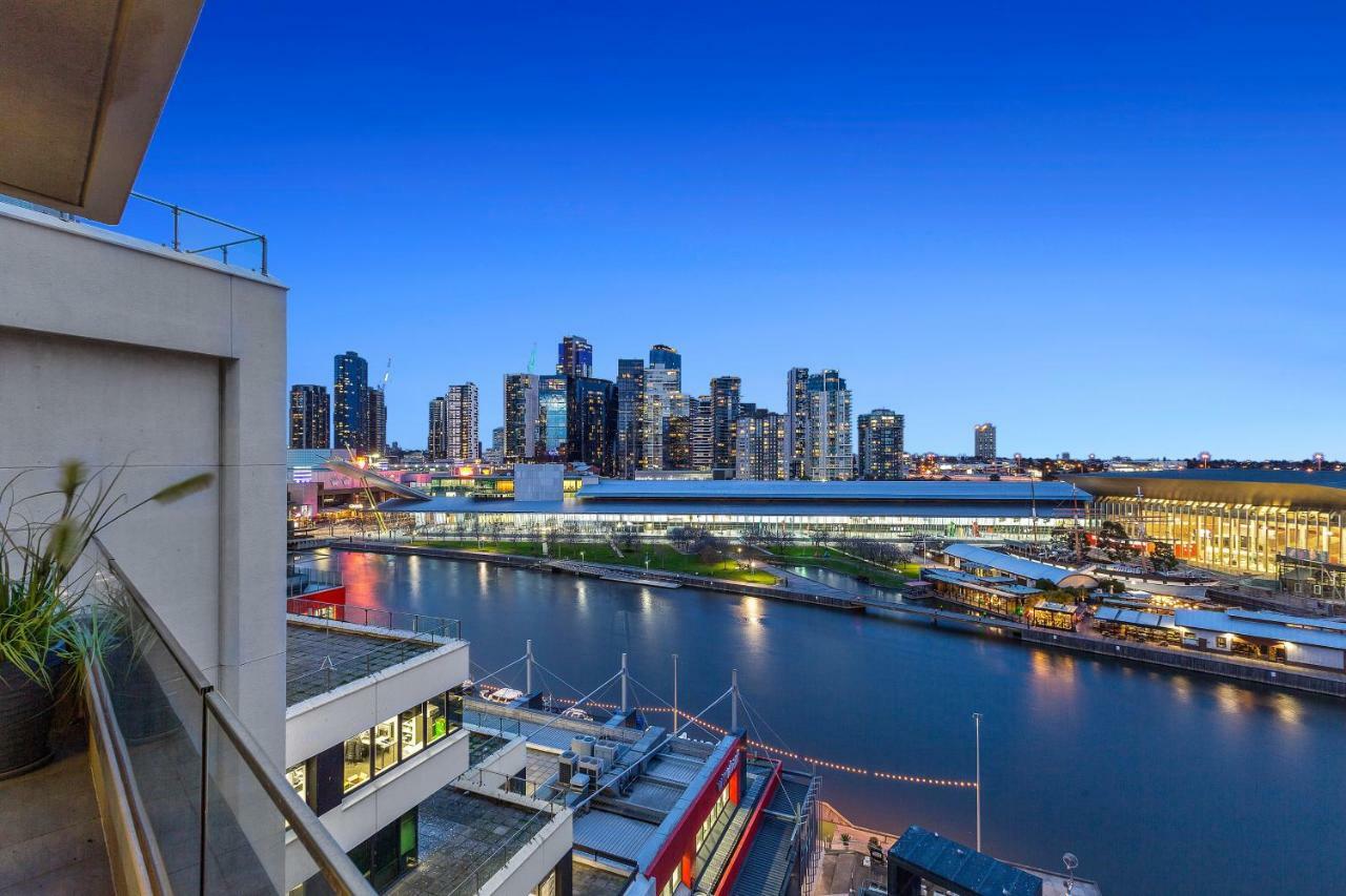 Melbourne Holiday Apartments Flinders Wharf Luaran gambar